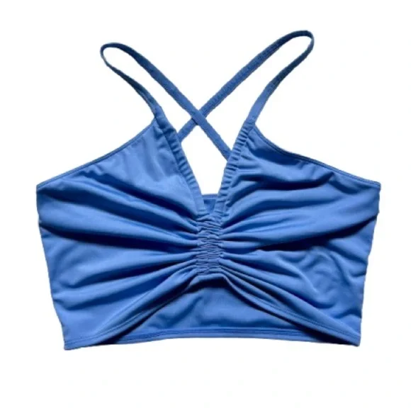 Cotton On Ruched Crop Top Size M - Picture 2 of 7